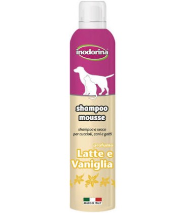 INODORINA ESPUMA SHAMPOO MOUSSE LECHE VAINILLA 300ML