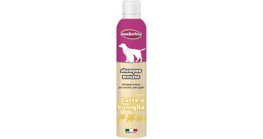 INODORINA ESPUMA SHAMPOO MOUSSE LECHE VAINILLA 300ML