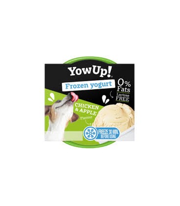 YOW UP HELADO DE YOGUR SABOR POLLO MANZANA