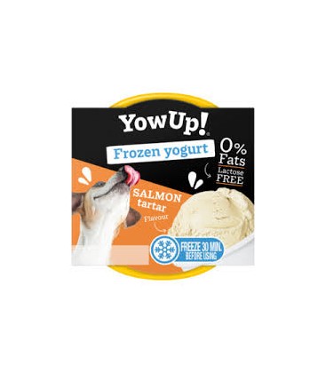 YOW UP HELADO DE YOGUR SABOR SALMÓN PARA PERROS