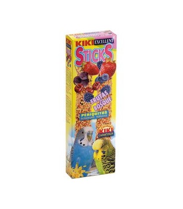 KIKI BARRITAS PERIQUITOS FRUTAS DEL BOSQUE 2UDS