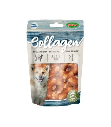 SNACK MINI DONUT COLAGENO SALMON BUBIMEX